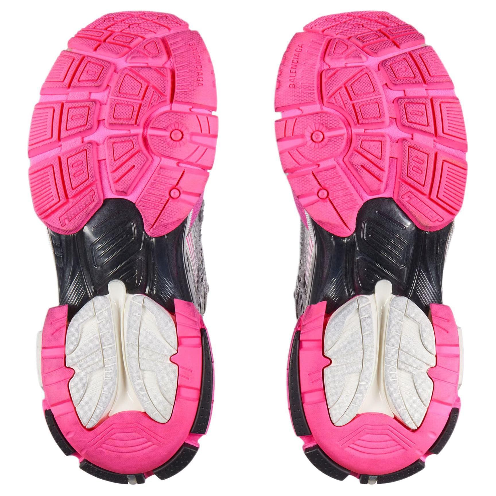 Кроссовки Balenciaga Runner Low Casual Shoes Женские Розовые - изображение 7
