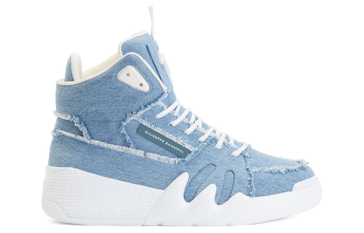 Кроссовки Giuseppe Zanotti GZ Talon Denim Print - изображение 2