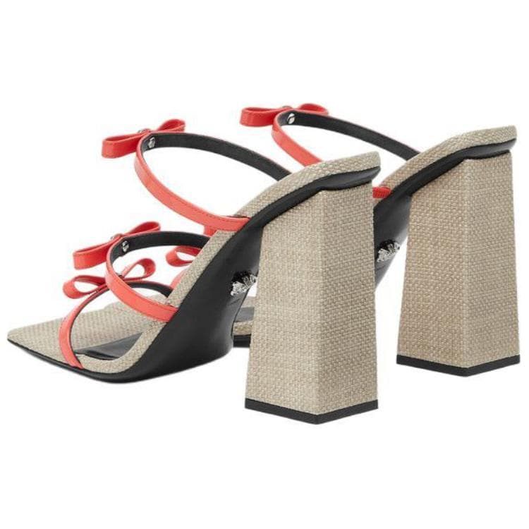 Сандалии VERSACE Gianni Ribbon 9.5cm - изображение 4