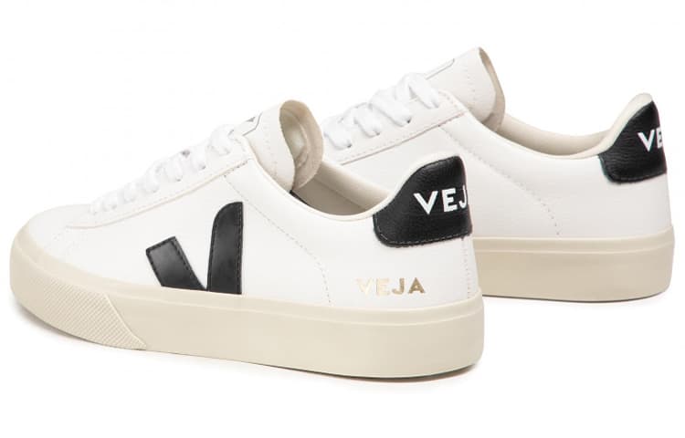 Кроссовки VEJA Campo White Black - изображение 4