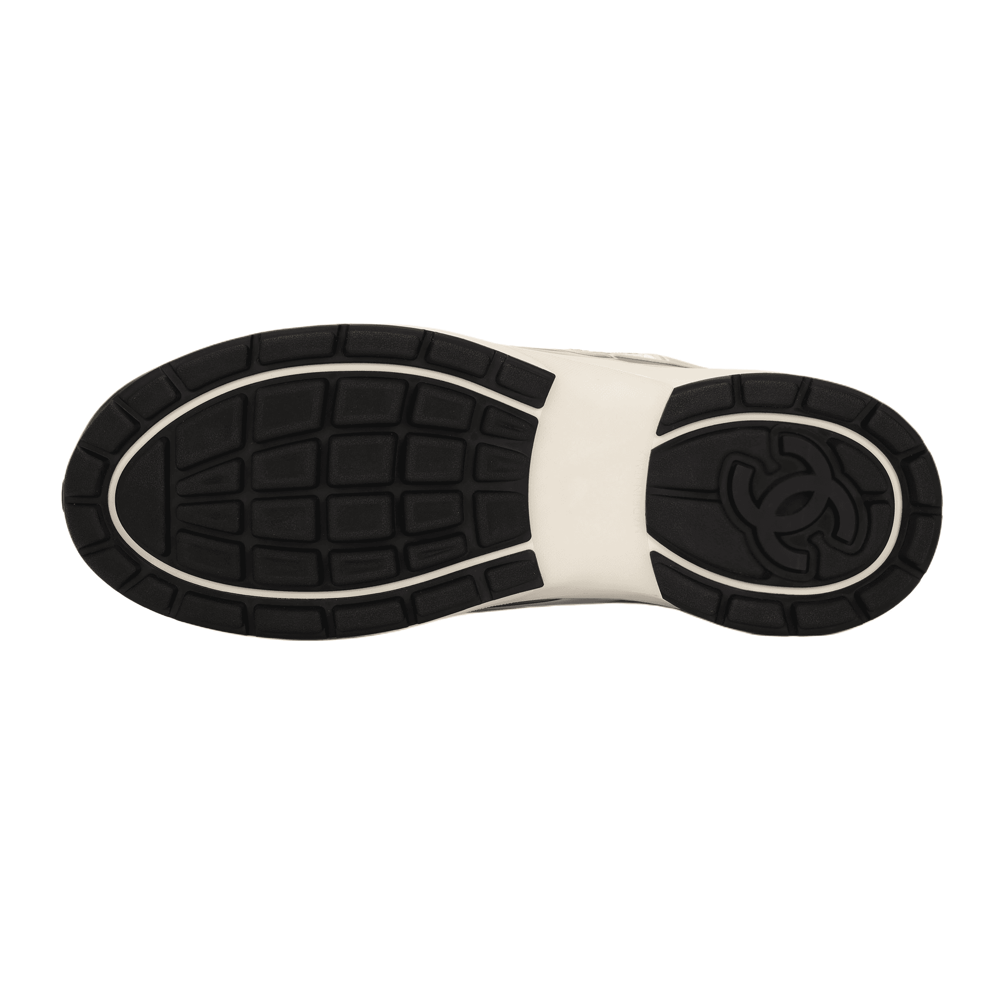 Кроссовки CHANEL Silver Logo Low Sneakers - изображение 5