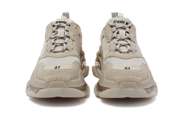 Кроссовки Balenciaga Triple S Beige - изображение 4