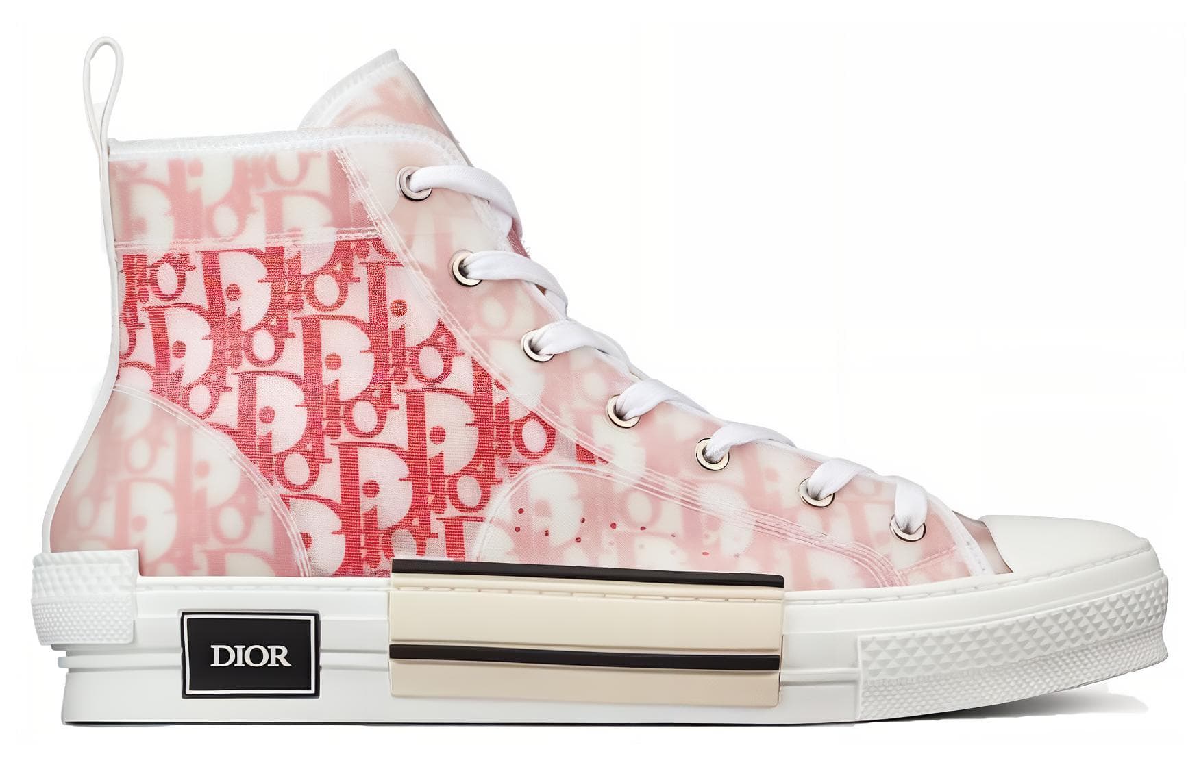 Кеды Dior B23 White Red - изображение 2