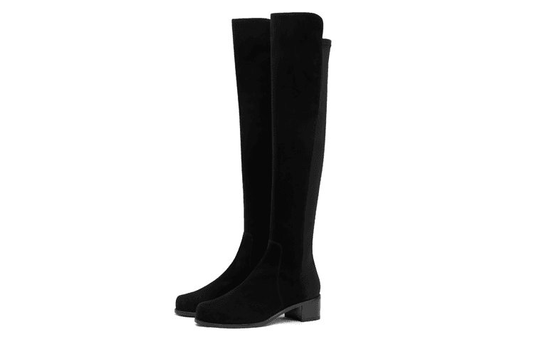 Ботинки Stuart Weitzman SW Over-the-Knee Leather Suede Boots - изображение 4
