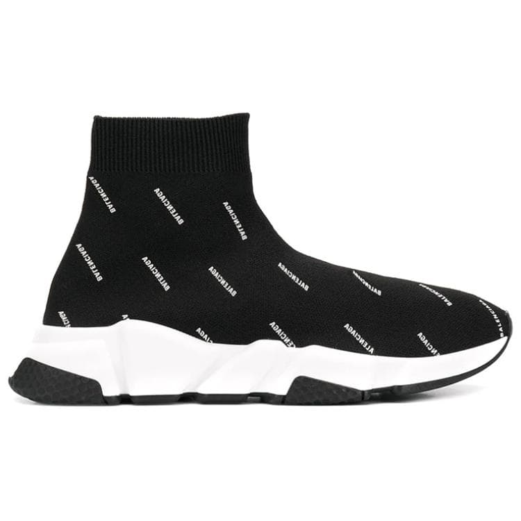 Кроссовки Balenciaga High-Top Running Shoes Black - изображение 2