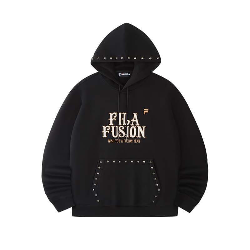 Худи FILA FUSION Толстовка Мужской Глубокий Черный - изображение 1