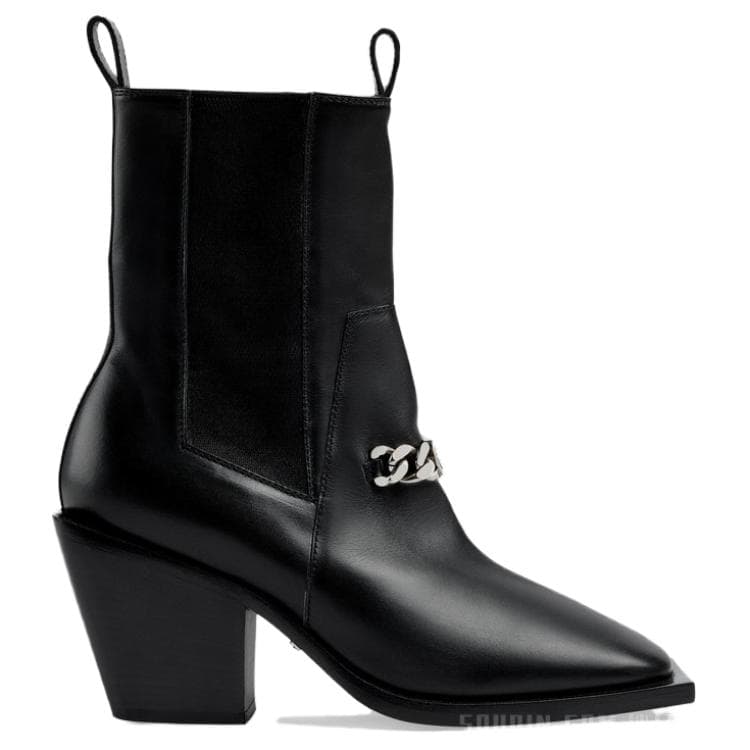 Ботинки челси Gucci Chelsea Boots Black - изображение 2