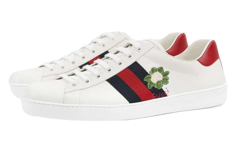 Кроссовки Gucci Ace White Red - изображение 3