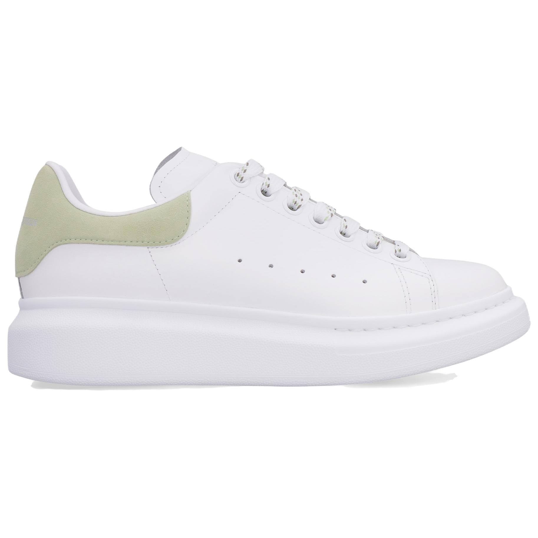Кроссовки Alexander McQueen Oversize Sole White Green - изображение 2