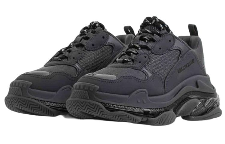 Кроссовки Balenciaga Triple S Black - изображение 3