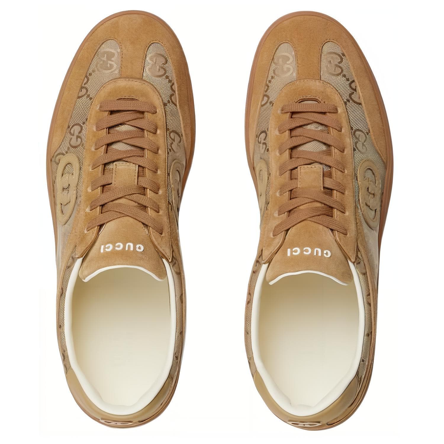 Кроссовки Gucci G75 Brown - изображение 4
