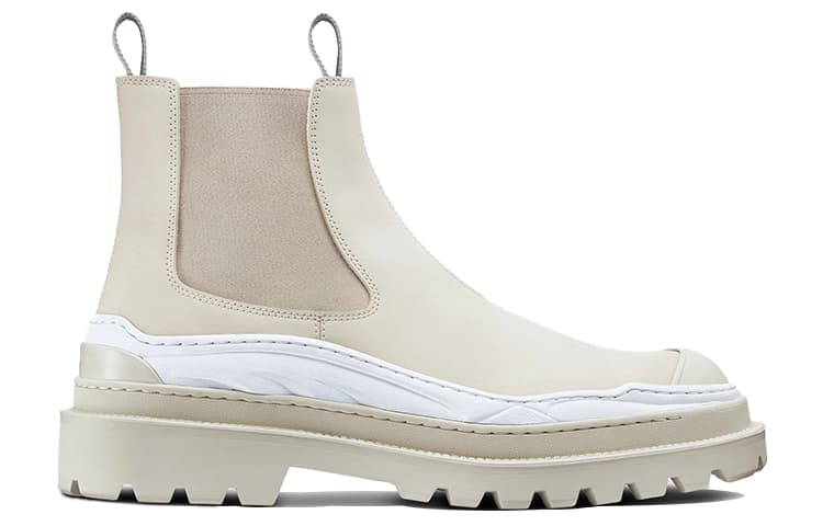 Ботинки челси Sacai x Dior Chelsea Boots Off-White - изображение 2