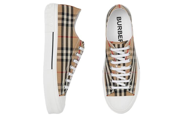Кроссовки Burberry Vintage Check Sneakers - изображение 4