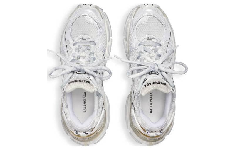 Кроссовки Balenciaga Runner White - изображение 4