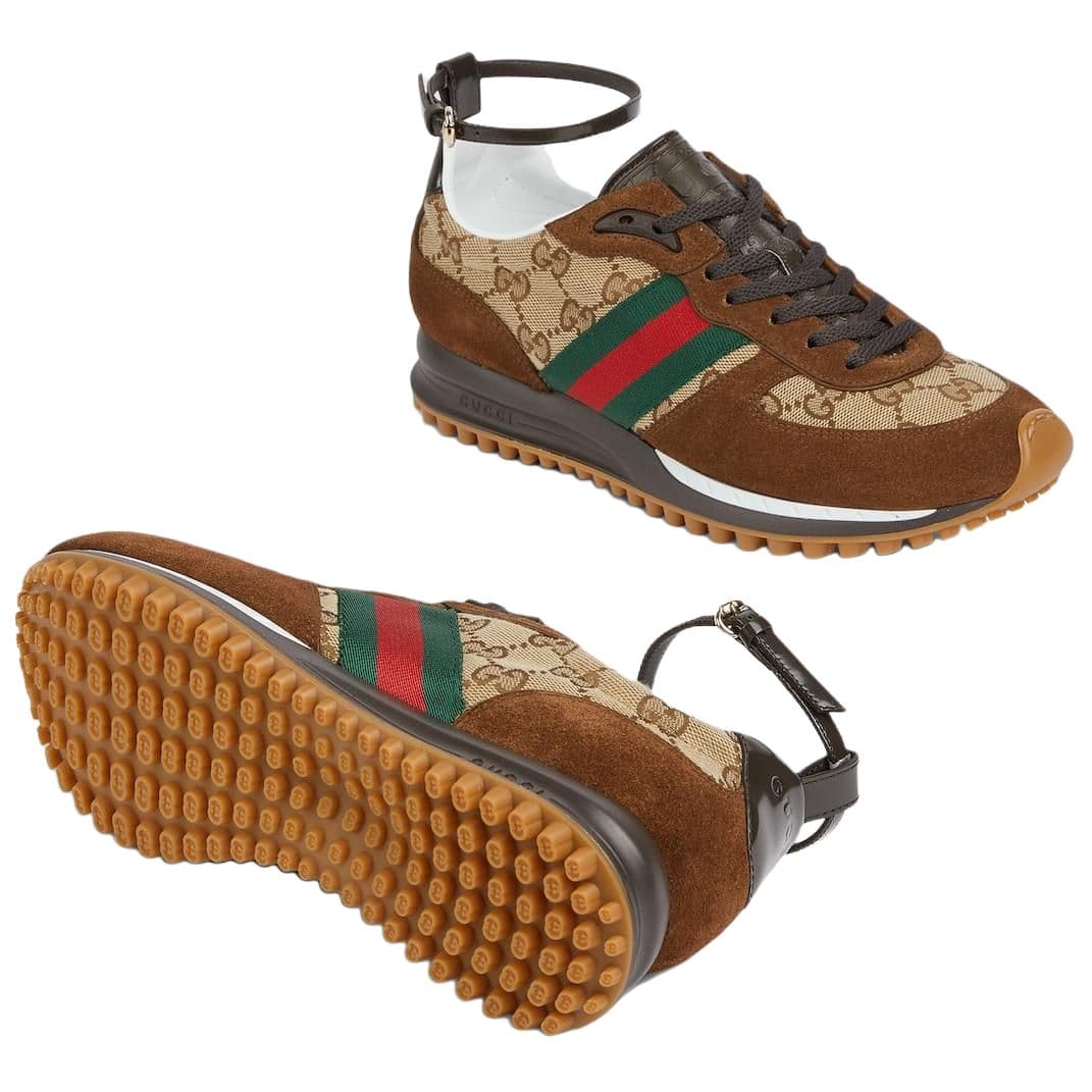 Кроссовки Gucci Re-Motion Brown - изображение 6