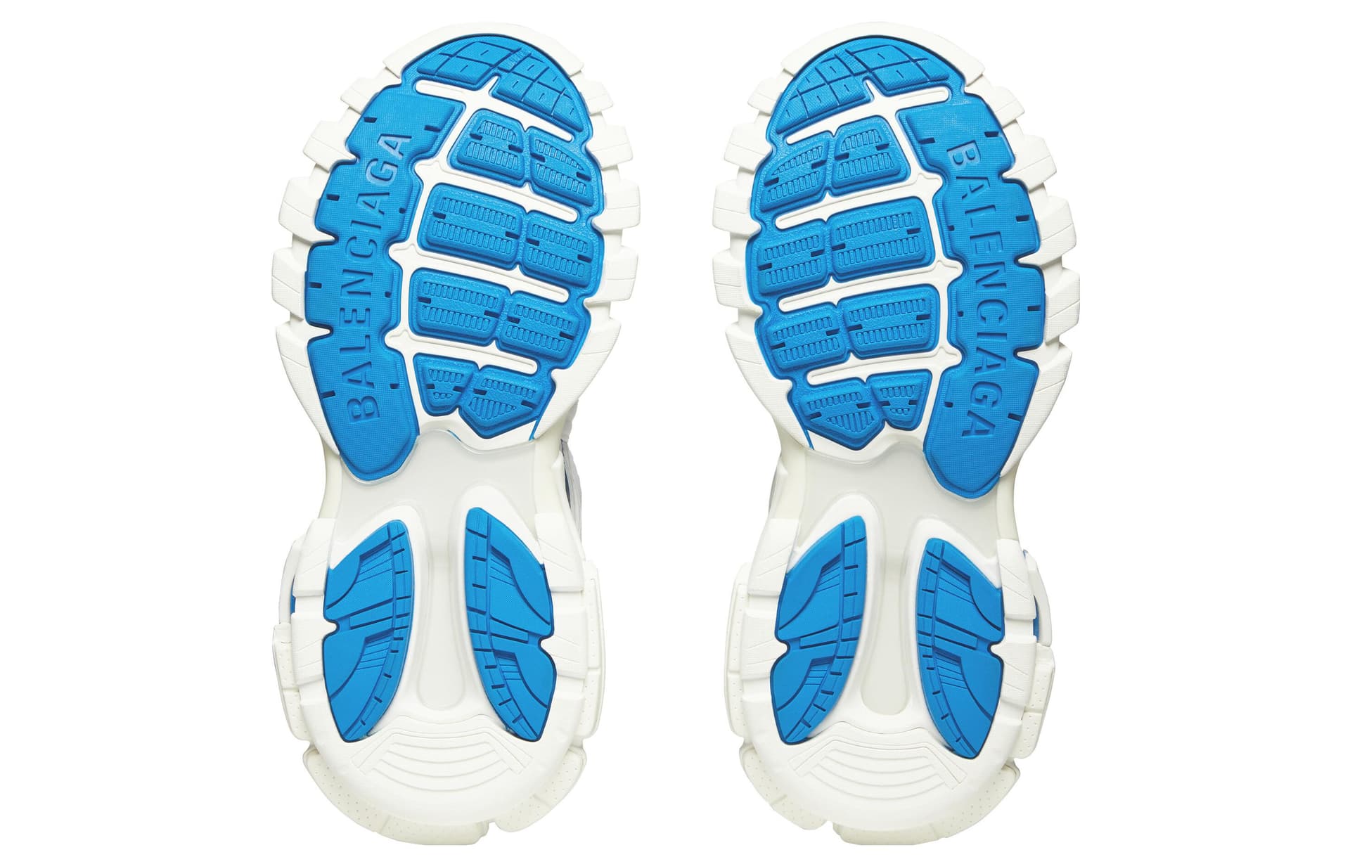 Кроссовки adidas x Balenciaga Track Forum Low Blue White - изображение 5