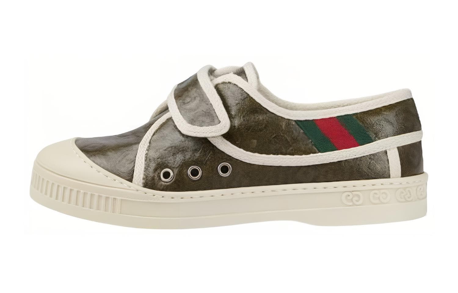 Кроссовки Gucci Tennis 1977 Хлопок ткань противоскользящий и водонепроницаемый дышащий баланс - изображение 1