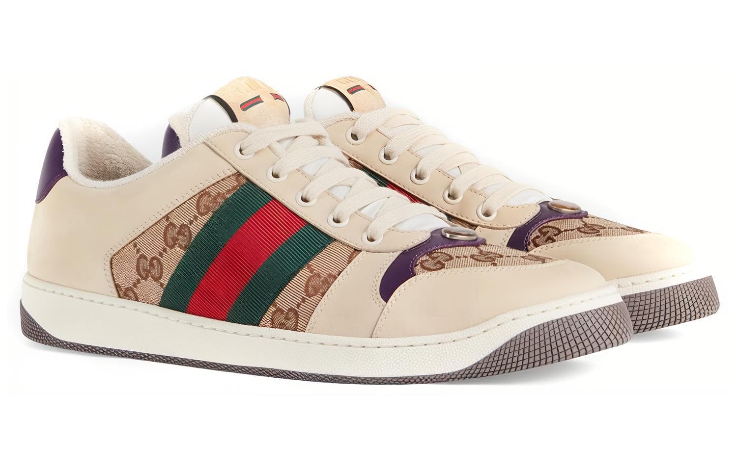 Кроссовки Gucci Screener Beige - изображение 2