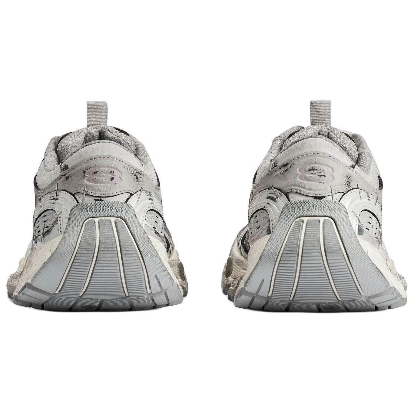 Кроссовки Balenciaga Степлер Low Top массивные кроссовки мужские бежевые - изображение 5