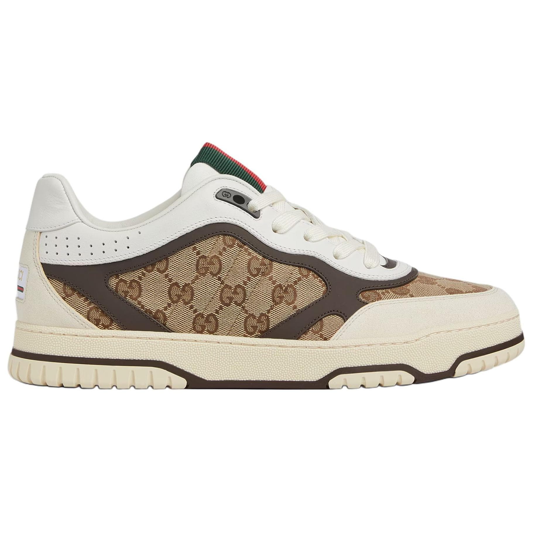 Кроссовки Gucci Re-Web Low Brown Beige - изображение 2