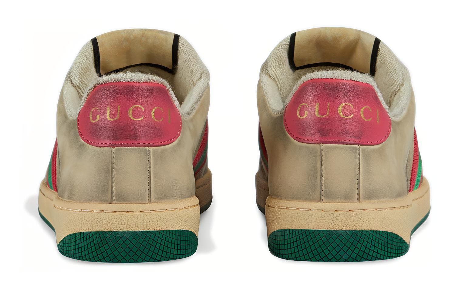 Кроссовки Gucci Screener Leather Sneaker - изображение 4