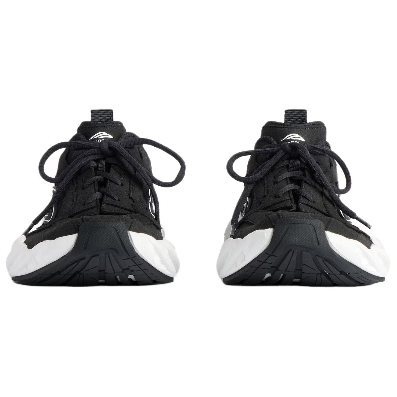Кроссовки Balenciaga Monday Low Топ Толстая подошва Кроссовки Мужские Черные - изображение 4