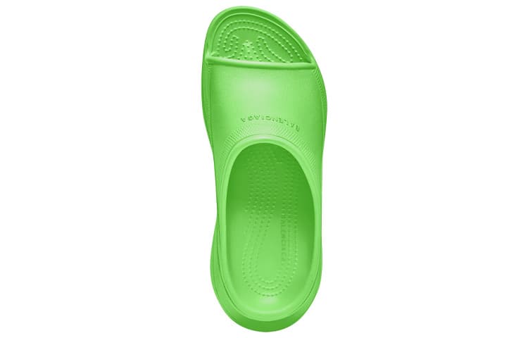 Сандалии Balenciaga Pool Crocs Green - изображение 3