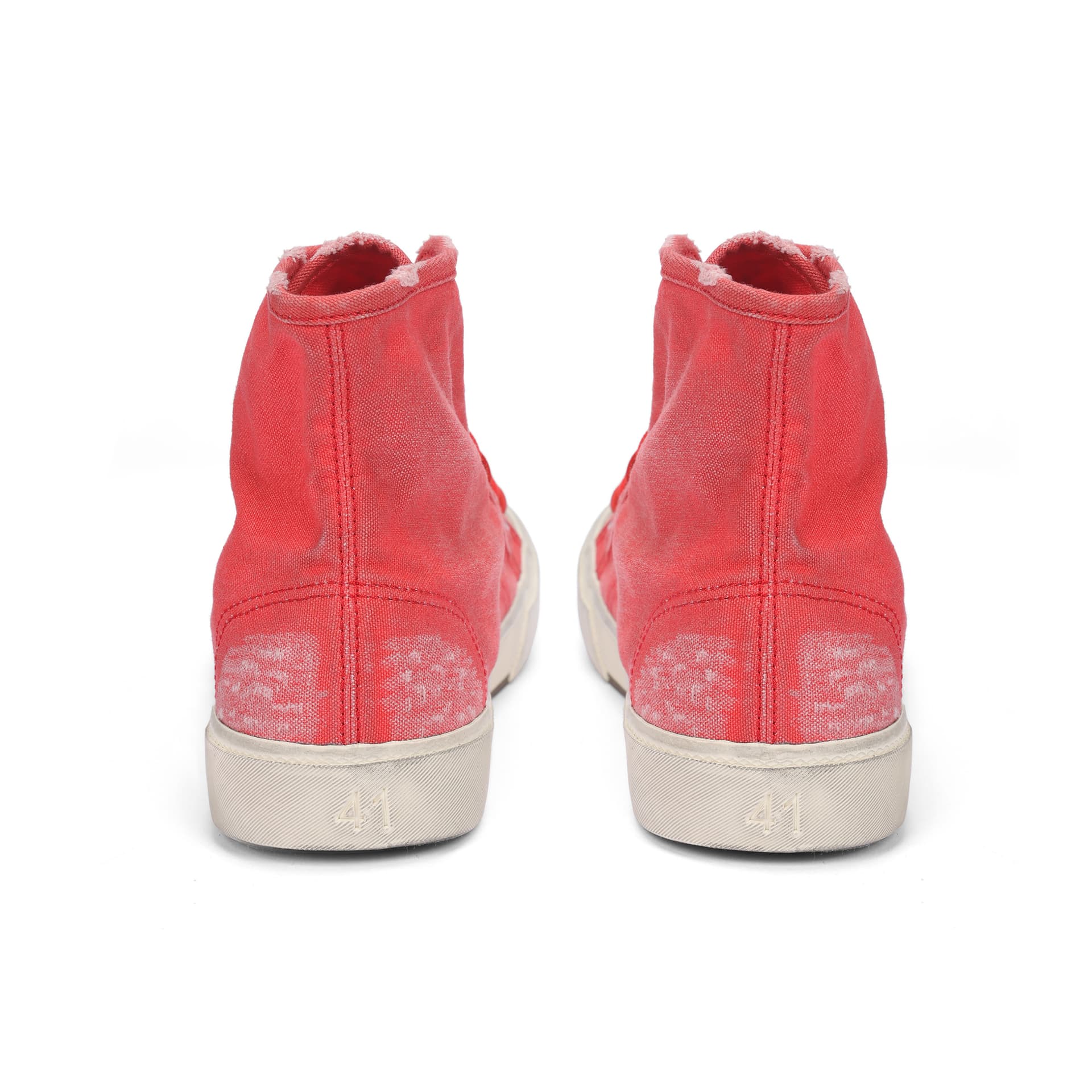 Кеды Balenciaga Paris High Top Red - изображение 4
