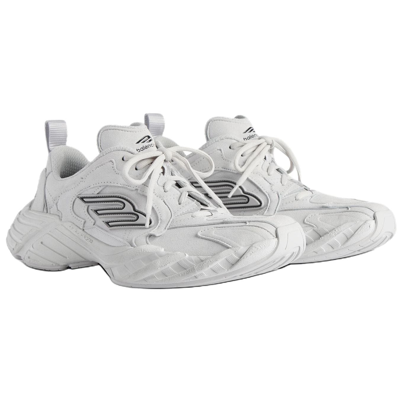 Кроссовки Balenciaga Monday Low Топ Толстая подошва Кроссовки Мужские Серые - изображение 3