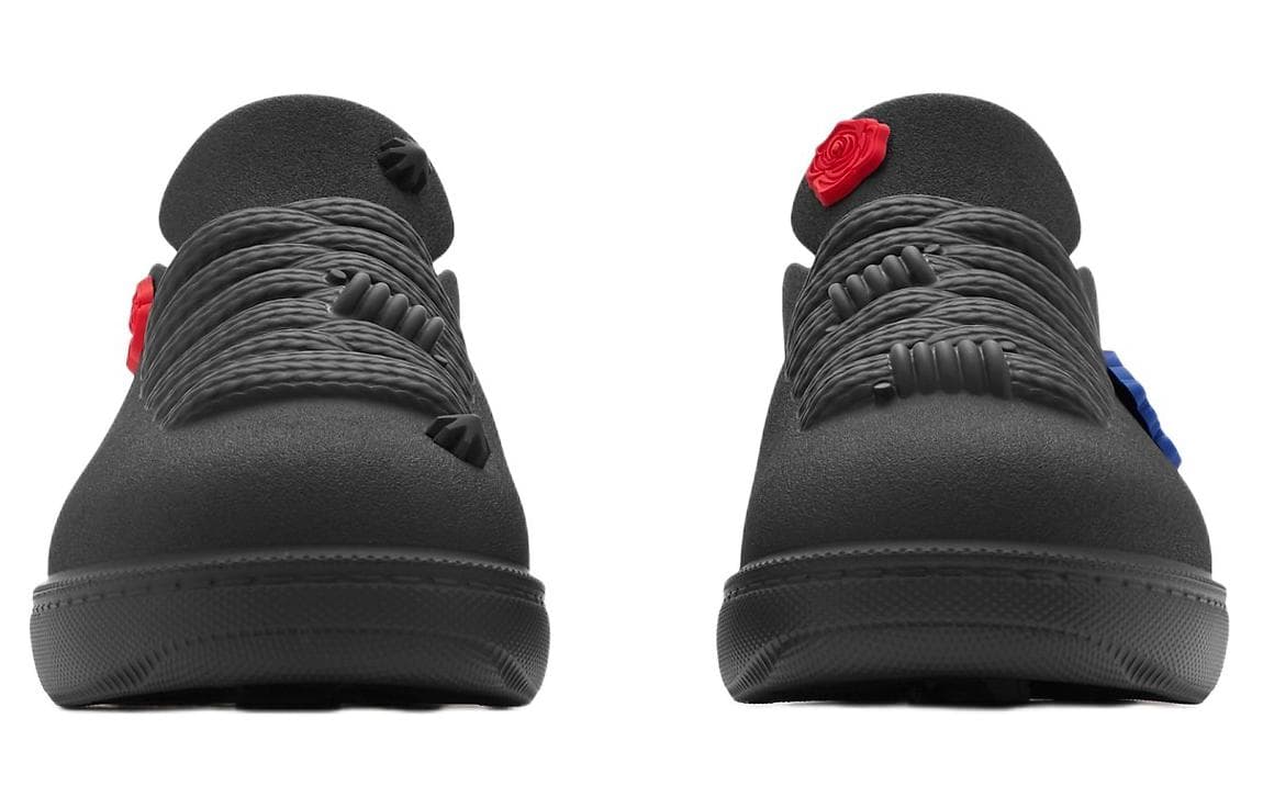 Кроссовки Burberry Low Top Sneakers Black - изображение 3