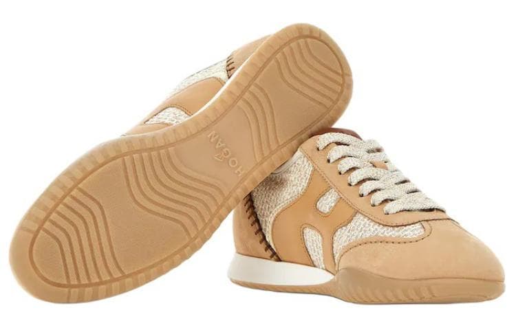Кроссовки HOGAN Olympia Z Low Топ Повседневная обувь Женская Коричневая - изображение 6