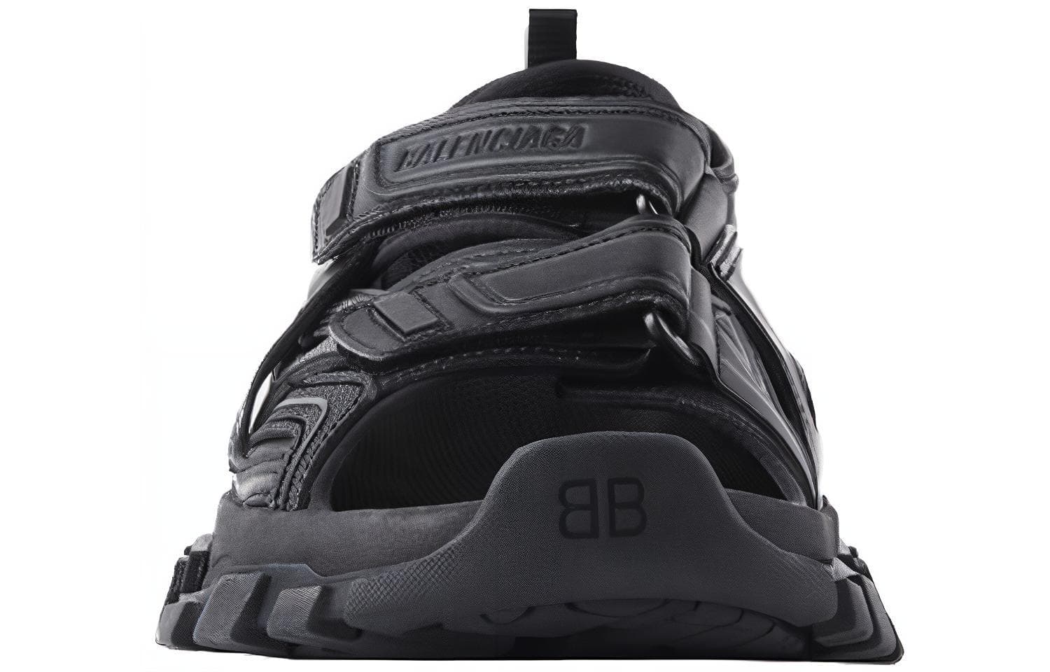 Сандалии с ремешком Balenciaga Track 2.0 Sandals Black - изображение 2