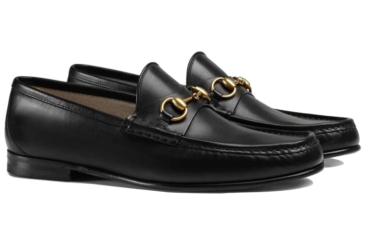 Ботинки Gucci Horsebit Loafer Black - изображение 3