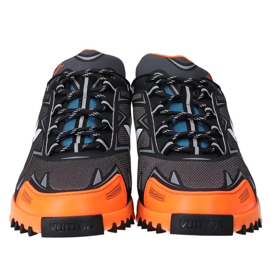 Кроссовки LOUIS VUITTON Sprint Grey Orange - изображение 3