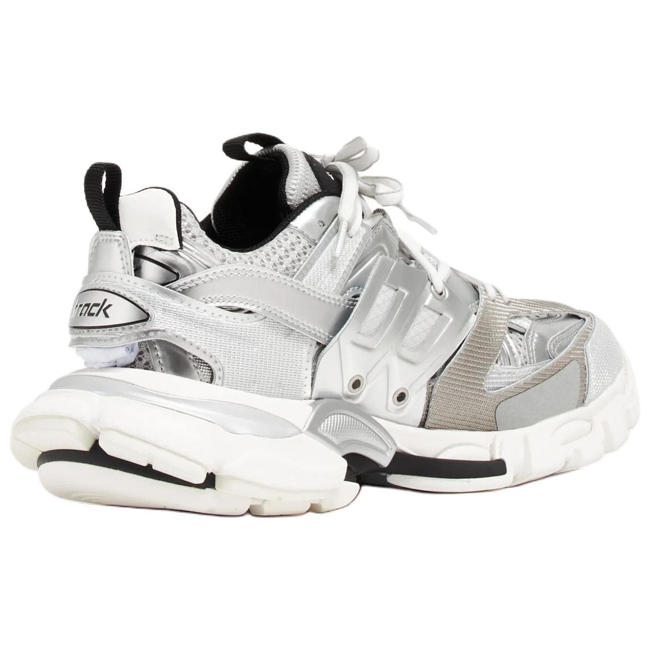 Кроссовки Balenciaga Дорожка Low Топ Массивные кроссовки Women's Silver - изображение 5