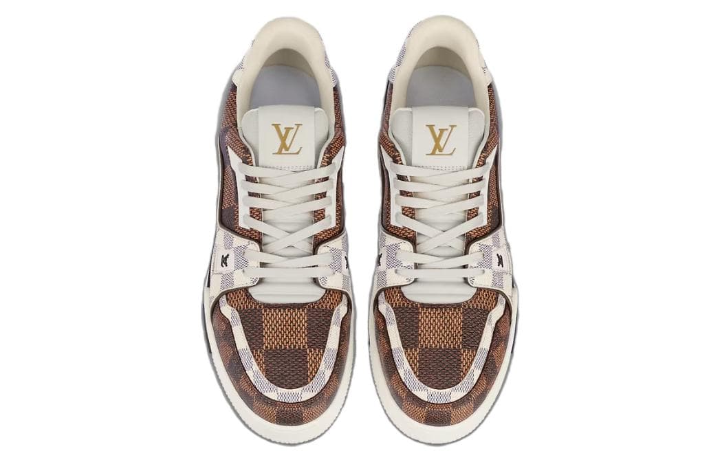Кроссовки Louis Vuitton Trainer Brown - изображение 3