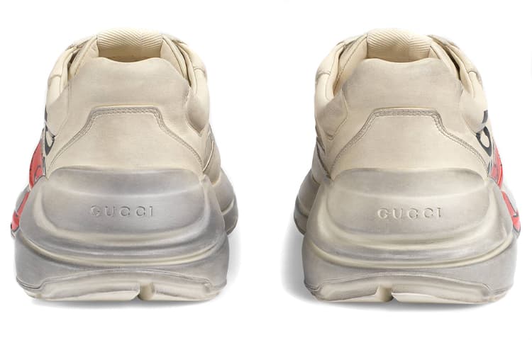 Кроссовки Gucci Rhyton Ivory White - изображение 5