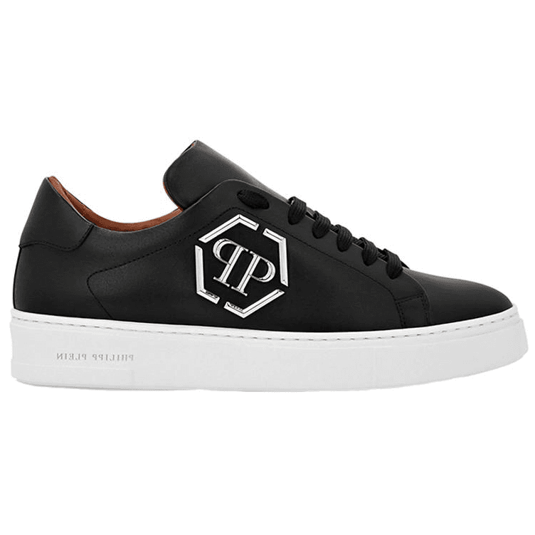 Кроссовки Philipp Plein Hexagon Low Top Black - изображение 2