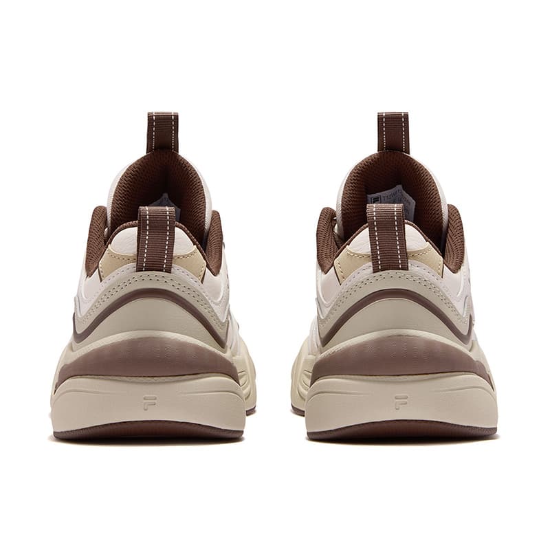 Кроссовки FILA FUSION CANNOLI Cake Shoes Текстиль Синтетическая кожа Повседневная обувь Женская Кремовый порошок - изображение 5