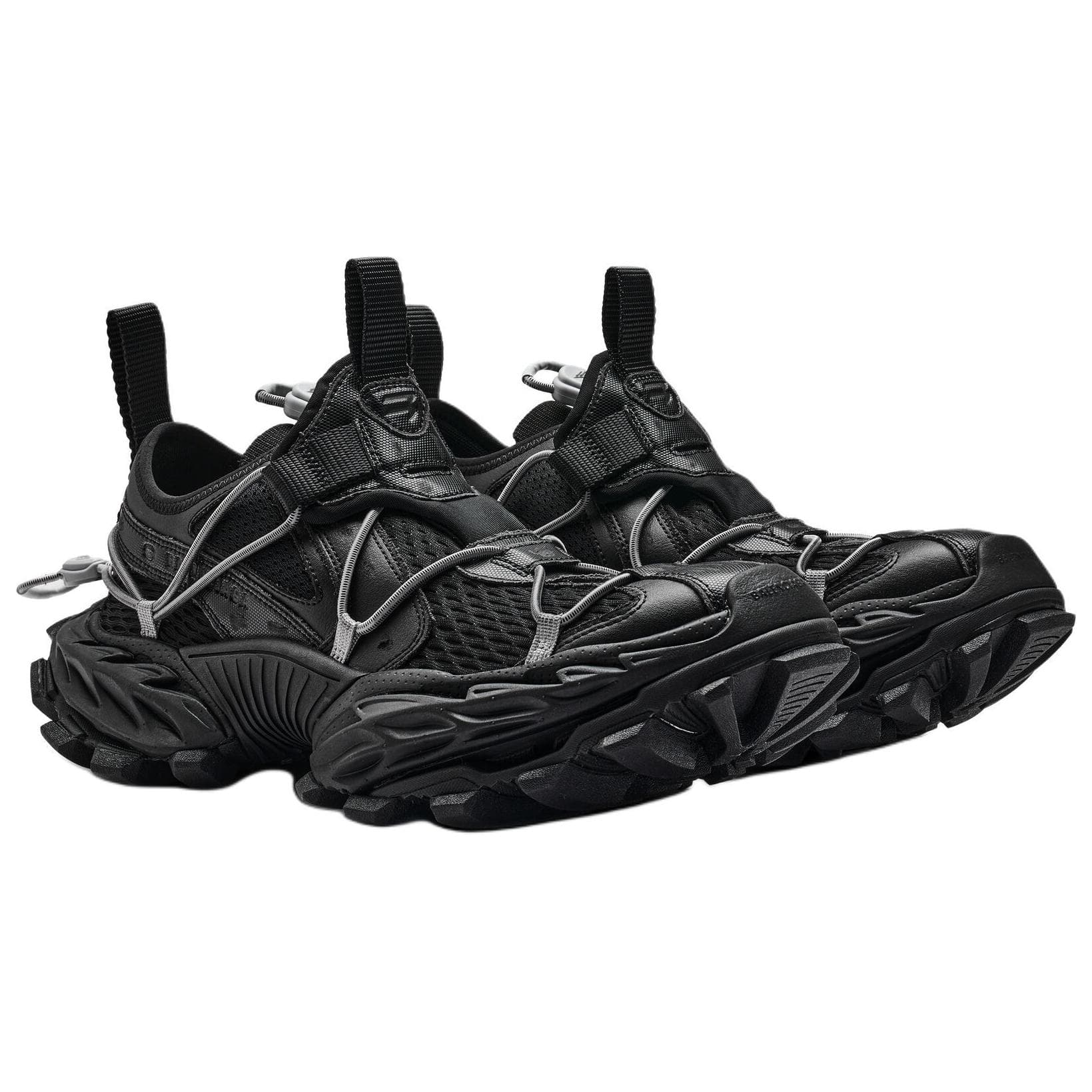 Кроссовки Balenciaga HIKE Low Топ Массивные кроссовки Мужской Черный - изображение 3