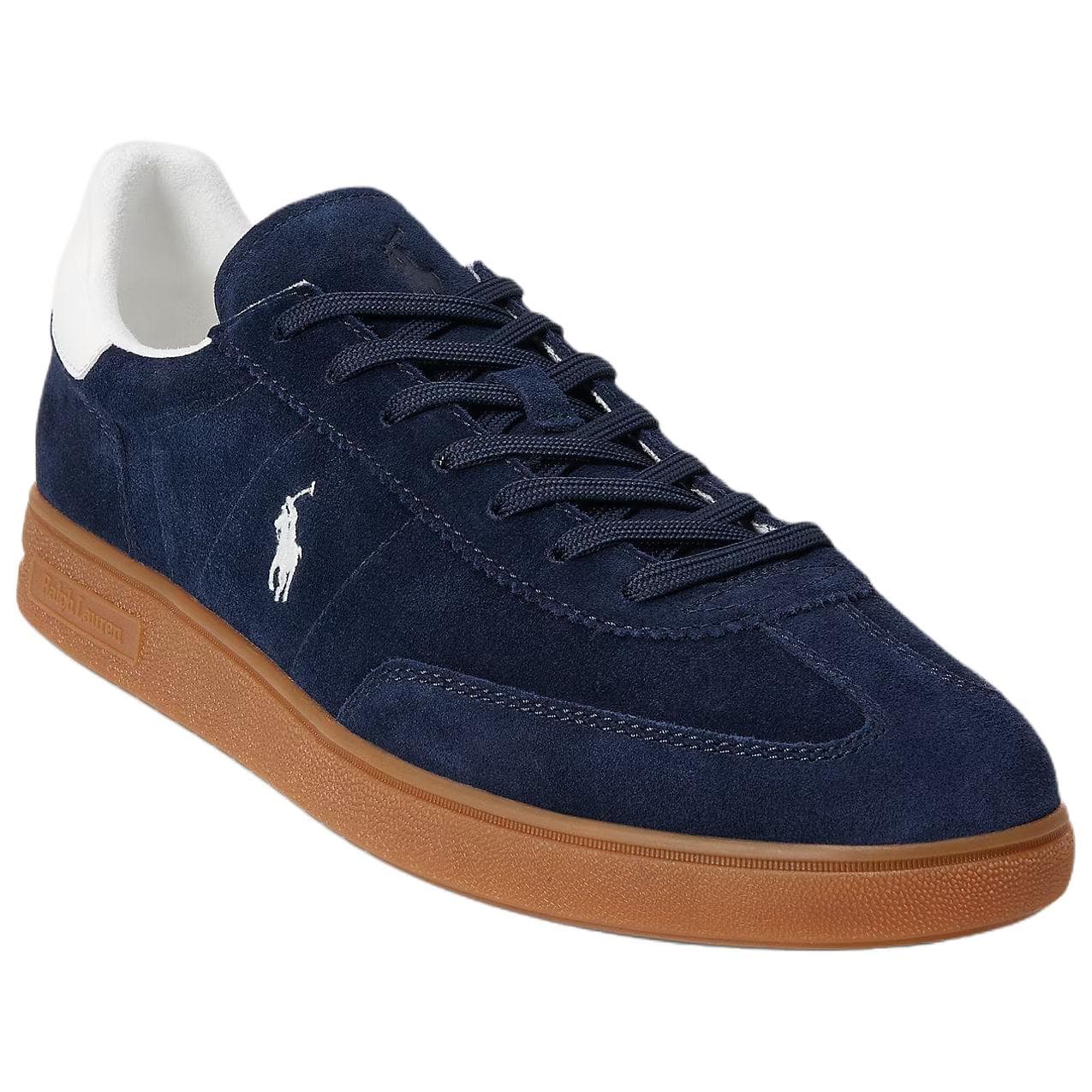 Кроссовки Polo Ralph Lauren Bedford Low Топ Скейтборд Обувь Мужская Синяя - изображение 3