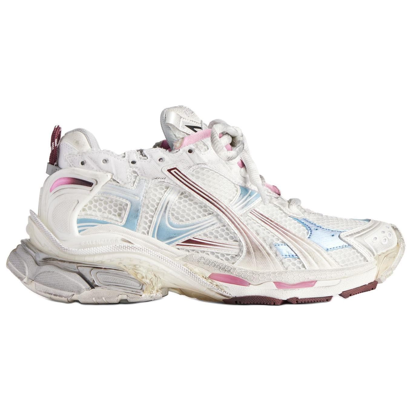 Кроссовки Balenciaga Runner Градиент Низкий Топ Повседневная Обувь Женская Белая - изображение 2
