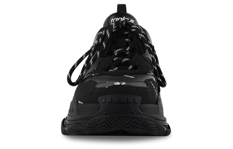 Кроссовки Balenciaga Triple S Black - изображение 3