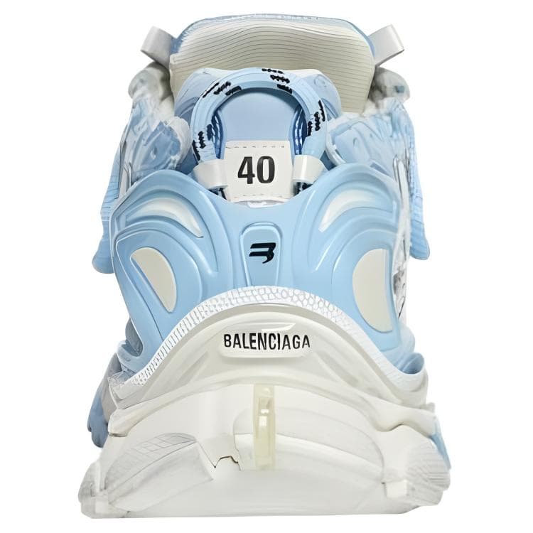 Кроссовки Balenciaga Runner White Blue - изображение 4