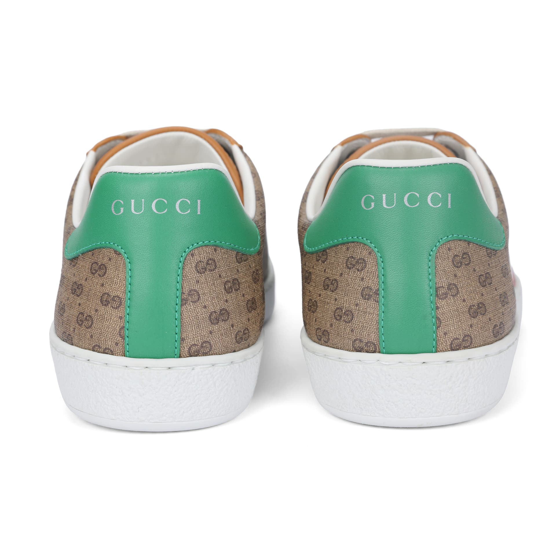 Кроссовки Gucci ACE GG Brown - изображение 4
