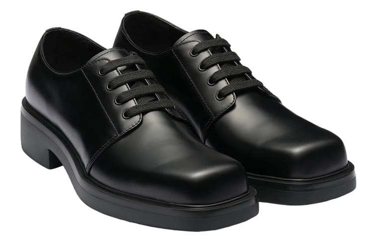 Ботинки Prada Derby Shoes Black - изображение 4