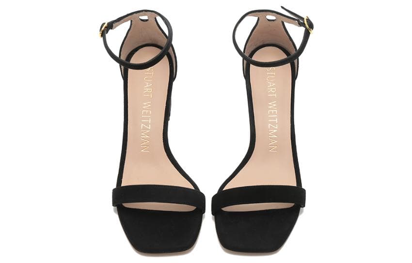 Туфли Stuart Weitzman Sw Искусственная замша грубый каблук высокие каблуки женские - изображение 4