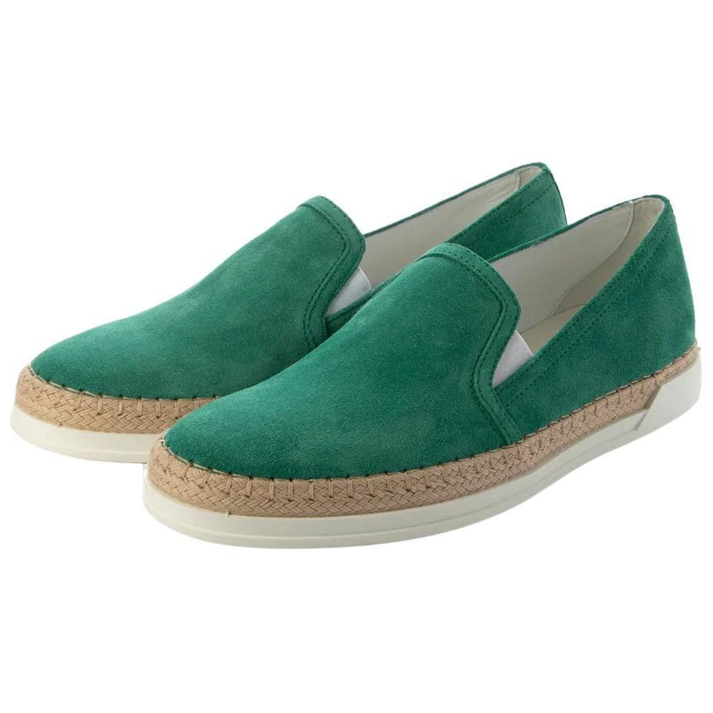 Тапочки TOD'S Повседневная обувь 2,5 см Женская Зеленая - изображение 3