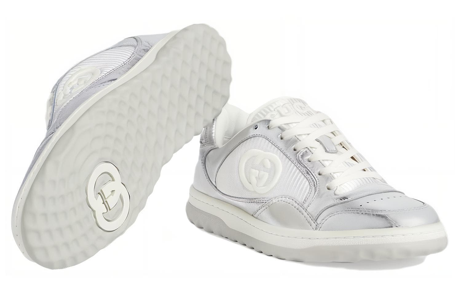 Кроссовки Gucci MAC80 Silver - изображение 3