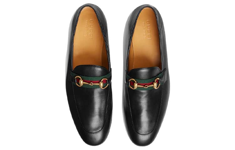 Ботинки Gucci Horsebit Loafers Black - изображение 4